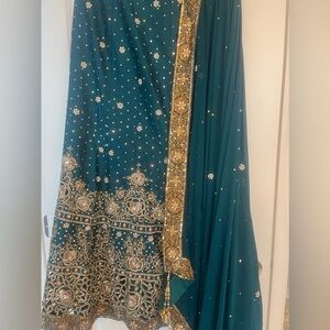 pakistani indian heavy lehenga choli